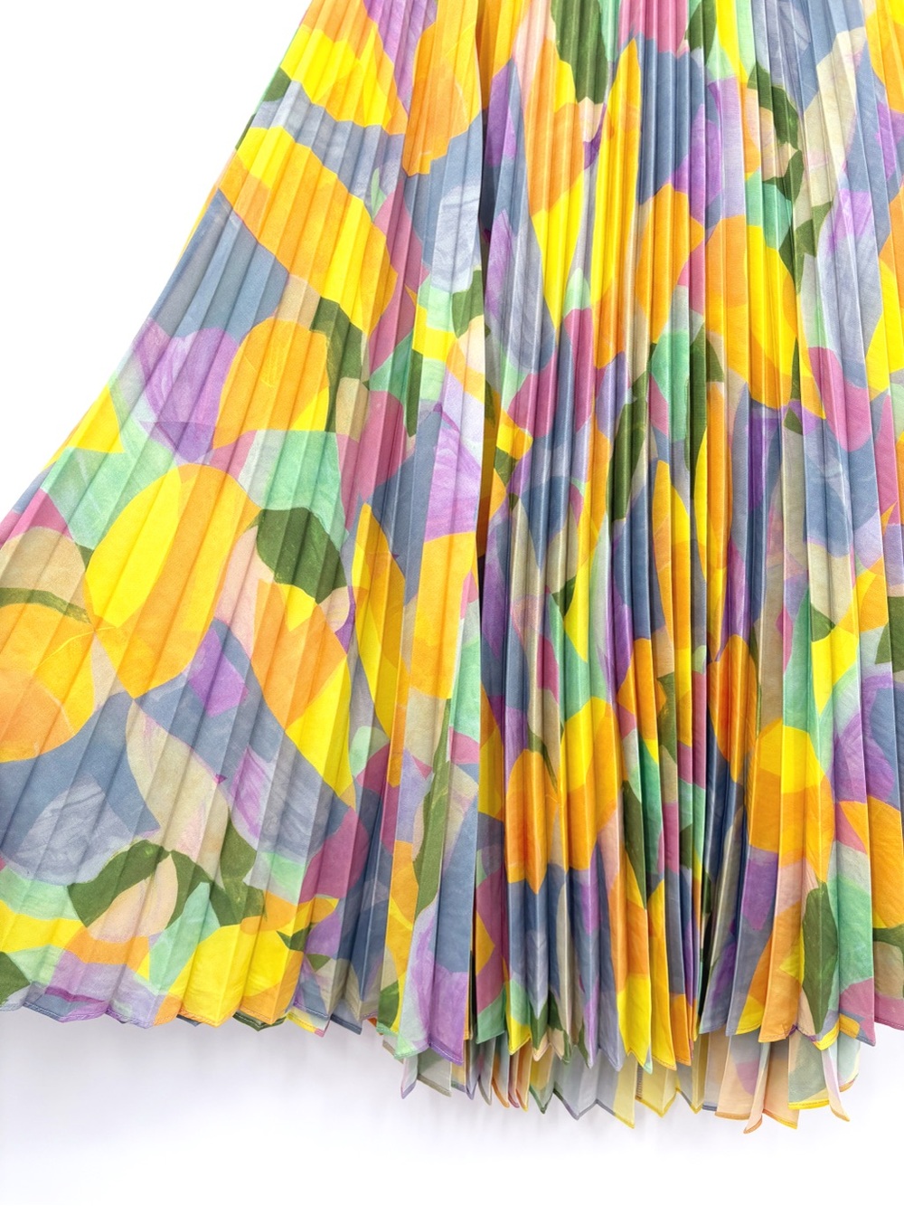 ASTR the Label Blythe Floral Midi Dress Yellow M - Picture 9 of 16